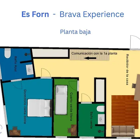 Es Forn - Vistas Panorámicas A La Bahía I Terraza Privada I 5 I Chimenea I Centro Histórico I Brava Experience Casa de Férias *